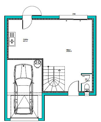 Maison  84m² 3chambres + garage Vaison la Romaine - constrcuteur de maison - Villas la Provençale