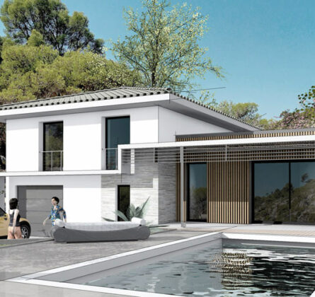 maison Moderne 100m² Avignon - constrcuteur de maison - Villas la Provençale