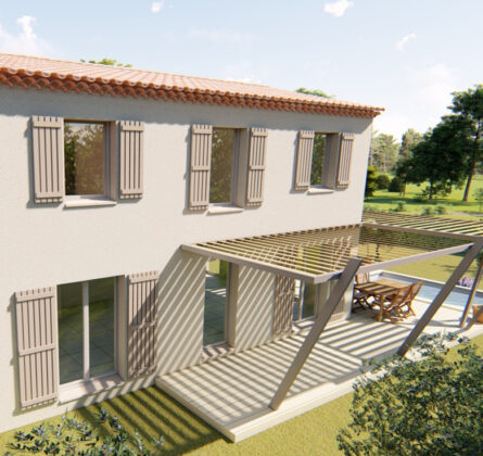 Projet de construction VILLELAURE - constrcuteur de maison - Villas la Provençale