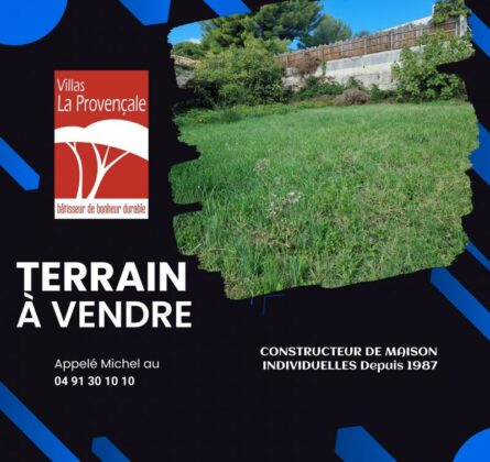 a Vente Terrains – Allauch, Secteur Logis Neuf - constrcuteur de maison - Villas la Provençale