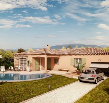 Maison 118m² Beaumes de Venise - constrcuteur de maison - Villas la Provençale