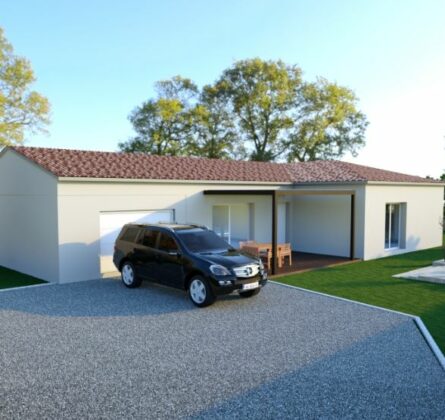 Maison 3 chambres haut de gamme RE2020 - constrcuteur de maison - Villas la Provençale