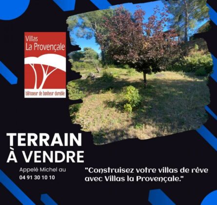 Très beau terrain a bâtir sur la commune de LA CADIERE-D’AZUR - constrcuteur de maison - Villas la Provençale