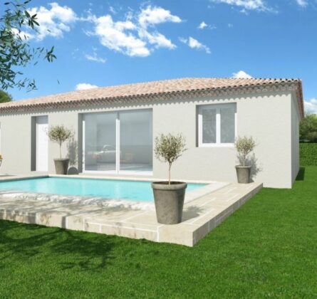 Maison avec 3 chambres et garage intégré - constrcuteur de maison - Villas la Provençale