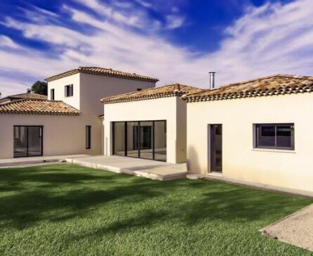 Mas de 130m2 sur les hauteurs de Roquevaire - constrcuteur de maison - Villas la Provençale