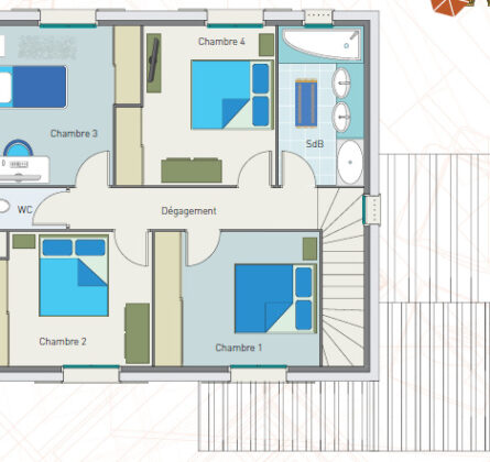 SAPHIR – 113m² - constrcuteur de maison - Villas la Provençale