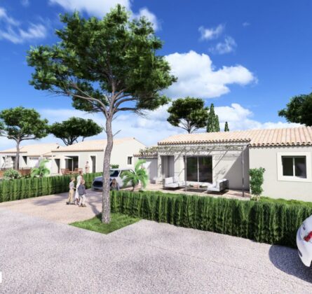 Villa plain-pied avec jardin - constrcuteur de maison - Villas la Provençale