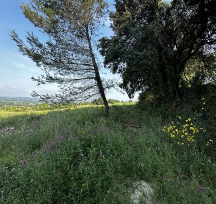 Terrain avec vue viabilisé - constrcuteur de maison - Villas la Provençale