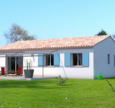 SAZE 30650- Maison 2 chambres RE2020 - constrcuteur de maison - Villas la Provençale
